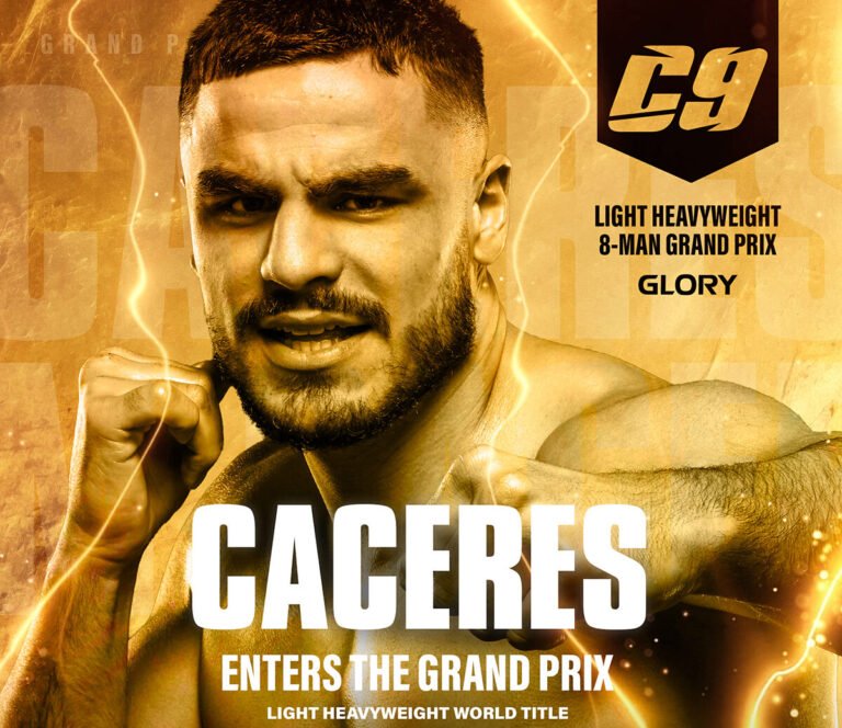 Cem Caceres enters the GLORY C9 Grand Prix Light Heavyweight Tournament