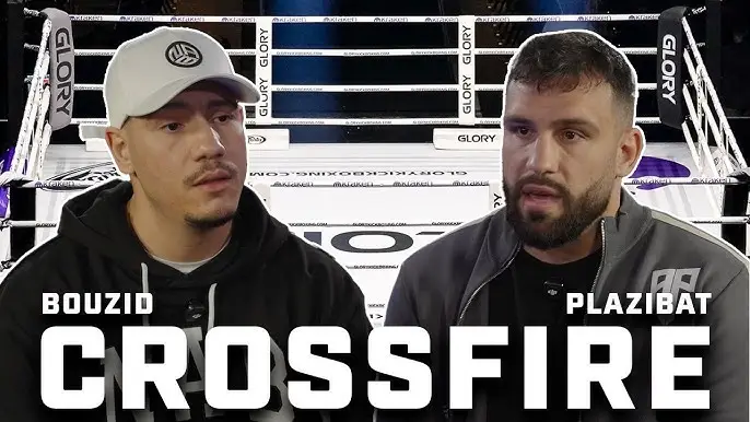 Antonio Plazibat reageert op Anis Bouzid voor GLORY Collision 9 Rotterdam juni 2026