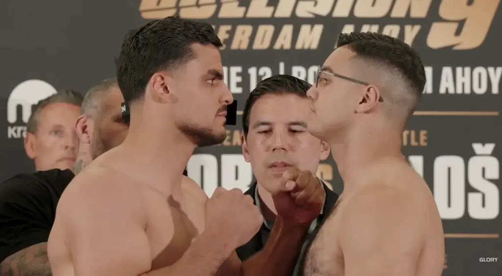 Cem Caceres vs Mohammed Hamdi LHW Grand Prix kwartfinale GLORY Collision 9